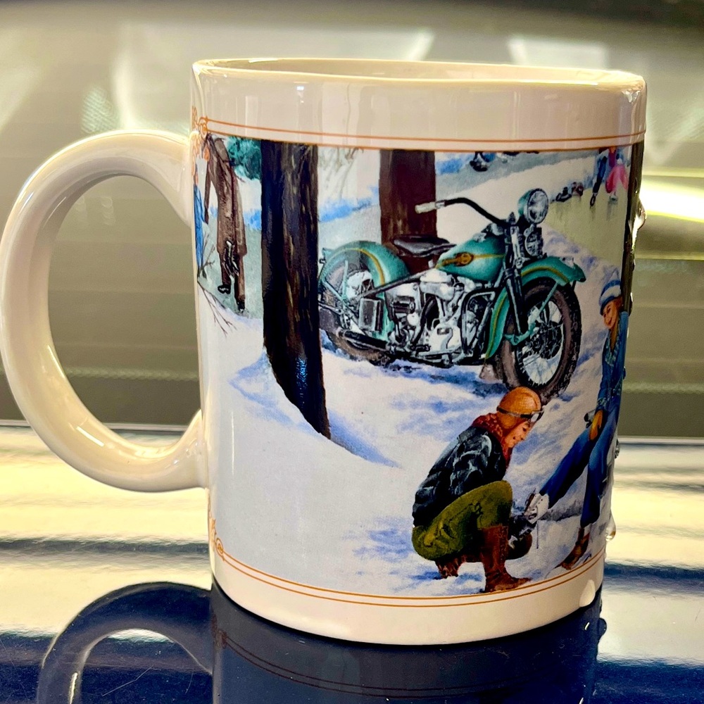 Harley-Davidson Christmas Mug